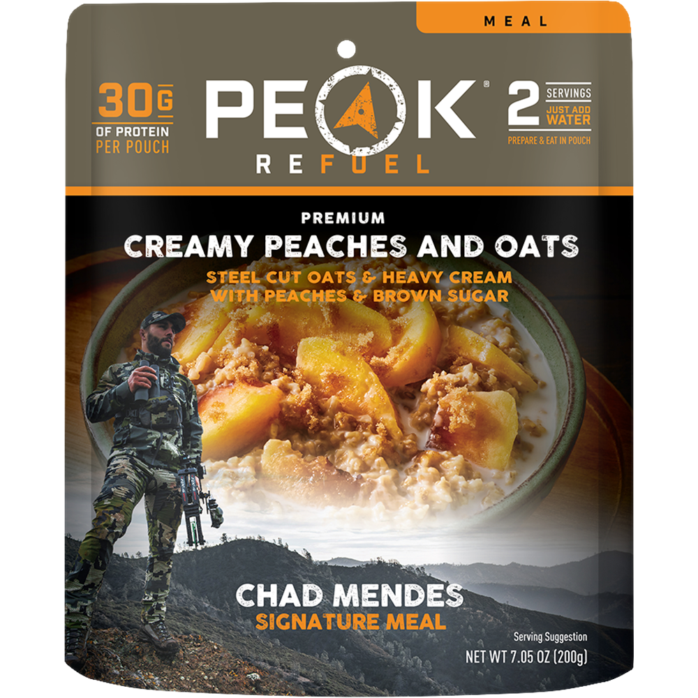 Peak Refuel Creamy Peaches and Oats