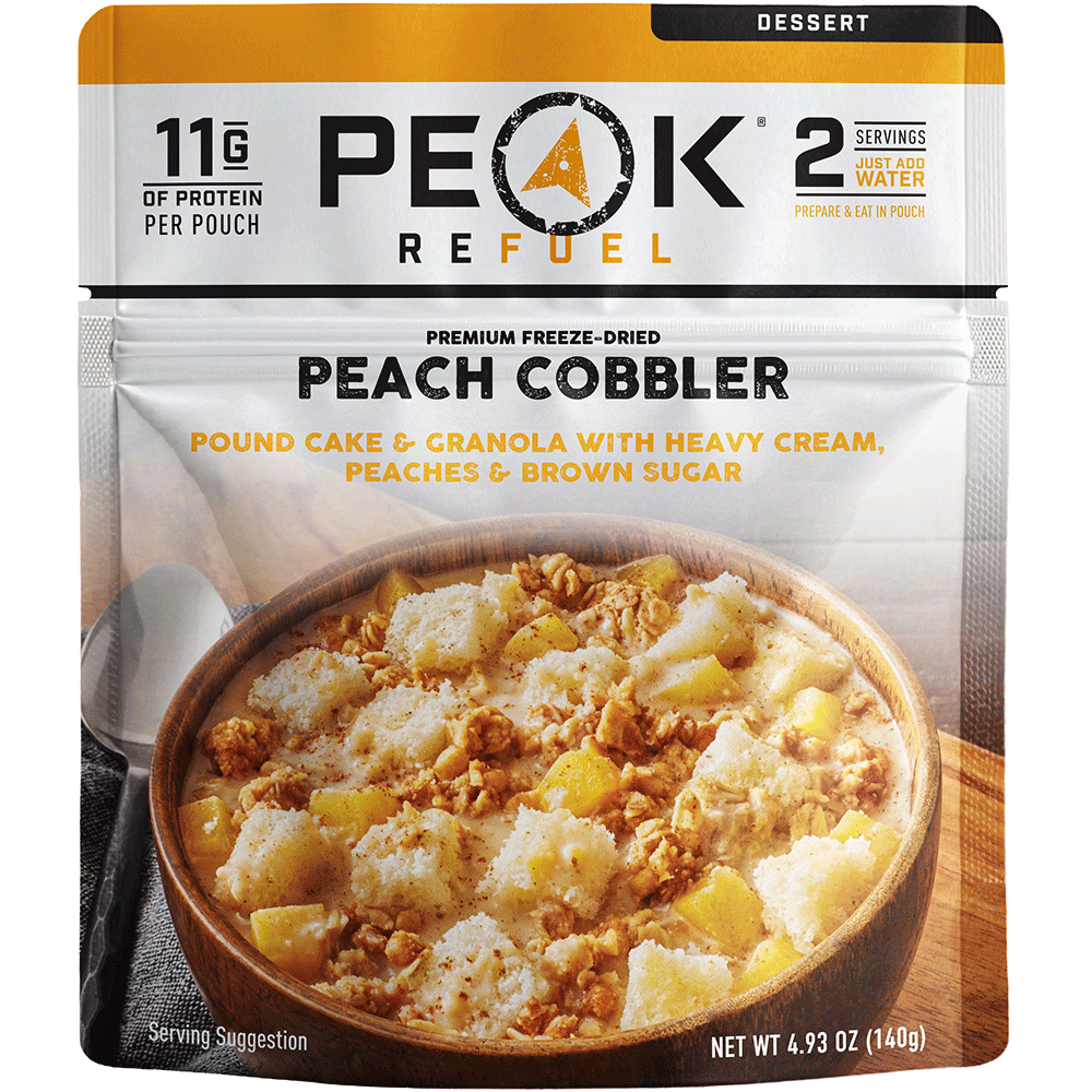 Peak Refuel Peach Cobbler